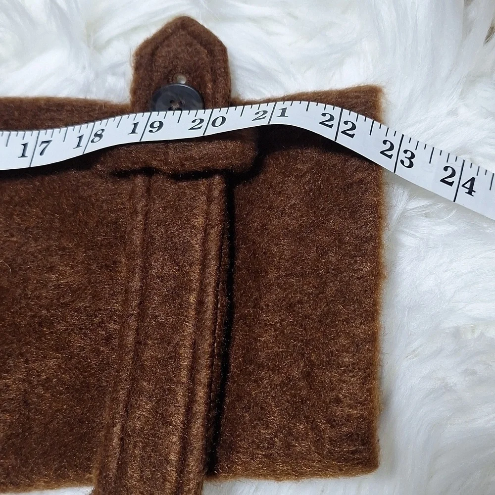 NWT  A new Day brown small pea coat